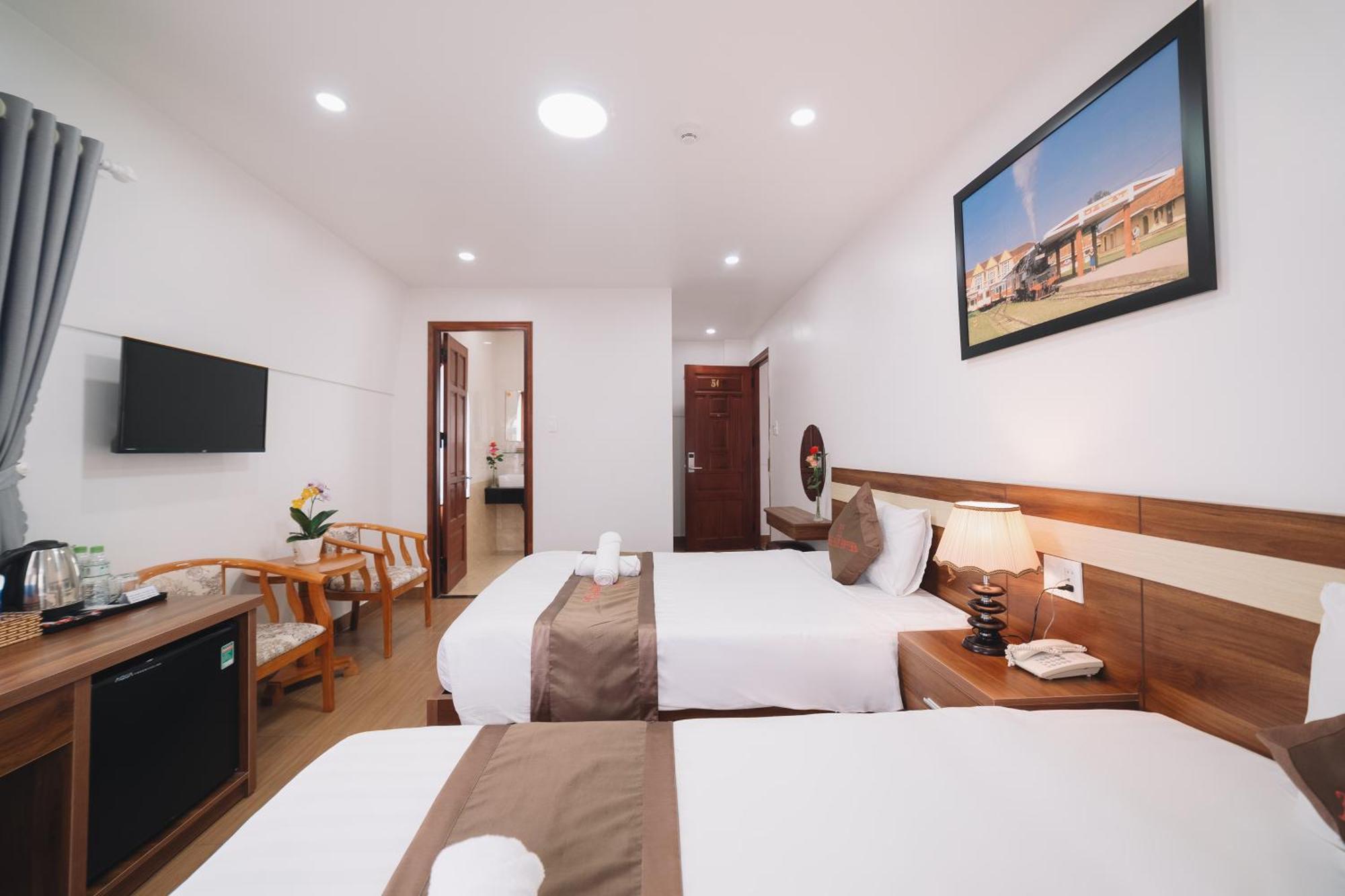 Anh Duc Hotel Da Lat City المظهر الخارجي الصورة
